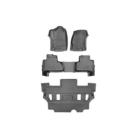 Weathertech Front, Rear, and Rear Floorliners, 44607-1-2-7 44607-1-2-7